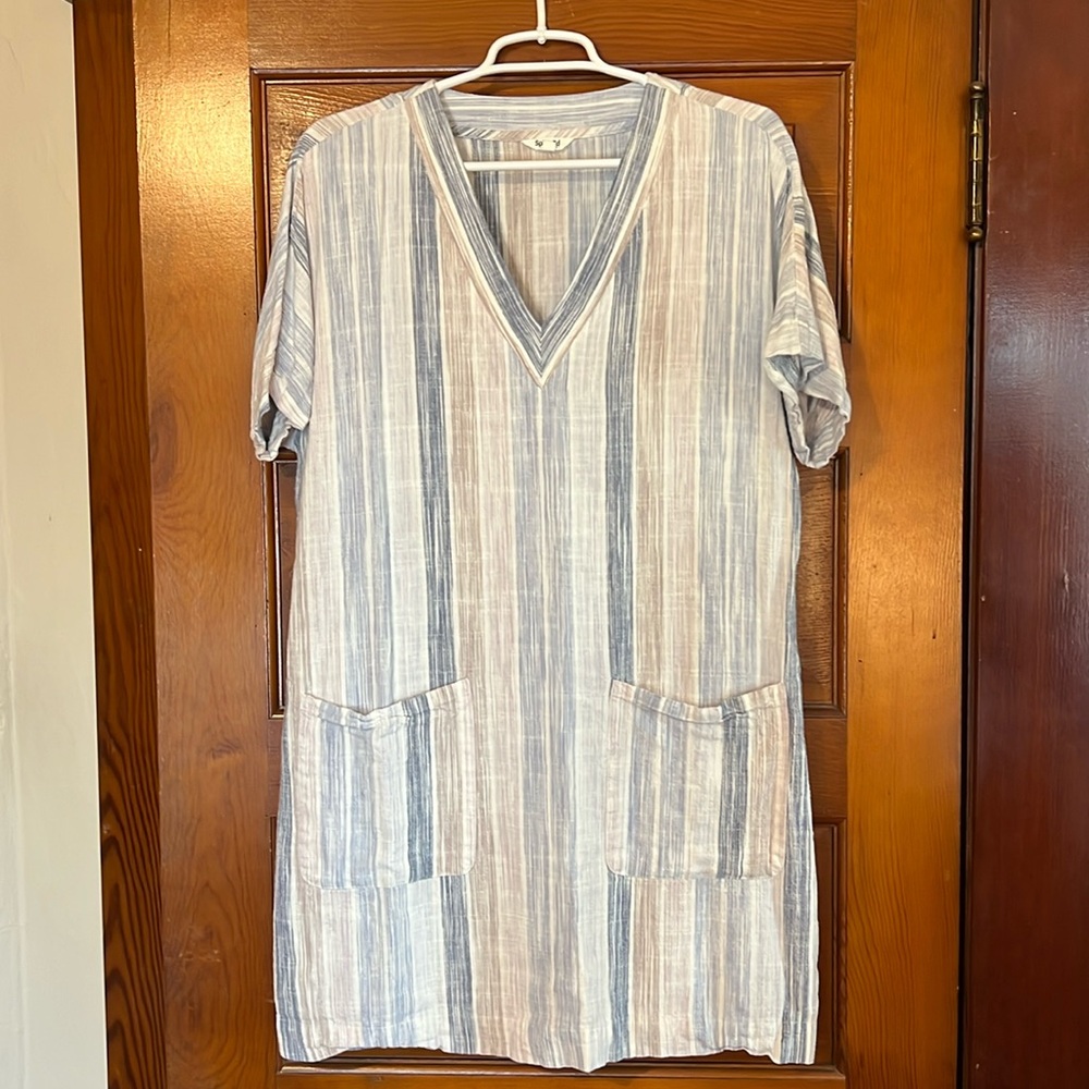 Splendid linen dress!